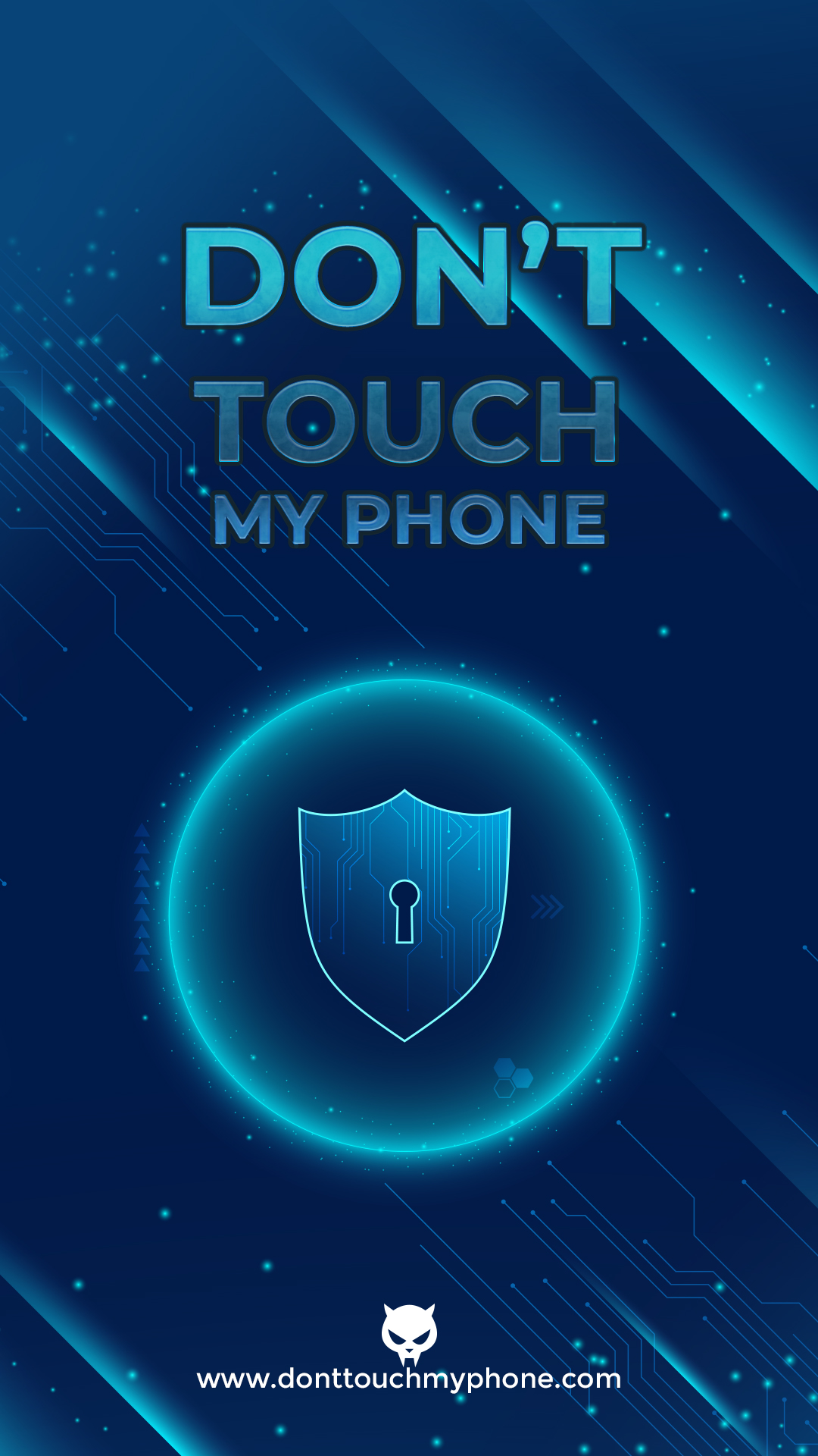 Don't Touch My Phone Lock Screen Wallpaper - Dont Touch My Phone