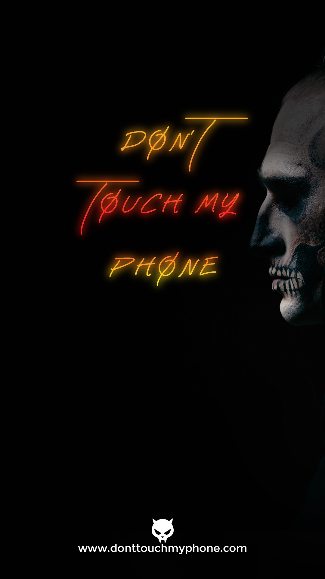 Don't Touch My Phone Dark Wallpaper Dont Touch My Phone