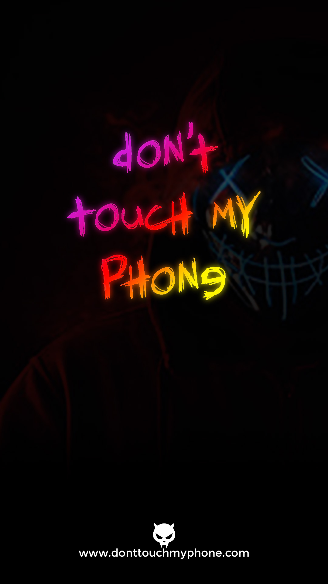 Don't Touch My Phone Scary Wallpaper Dont Touch My Phone