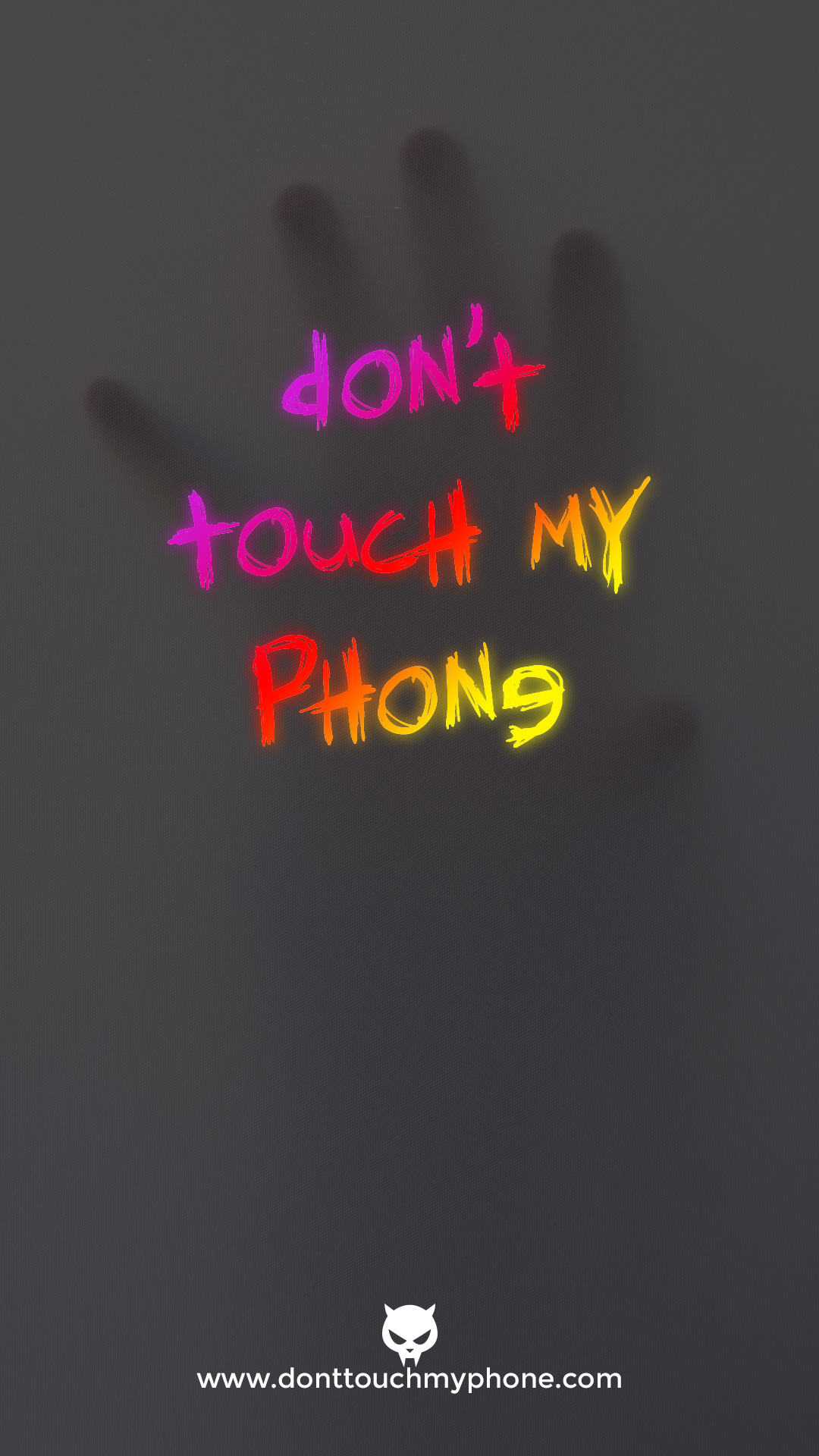 Don't Touch My Phone Scary Wallpaper Dont Touch My Phone